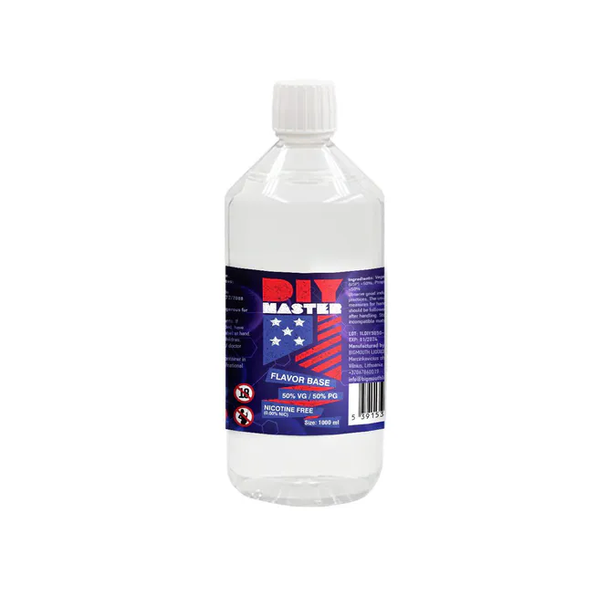 Hovedbilde PG/VG Mix 50/50, 1 Liter