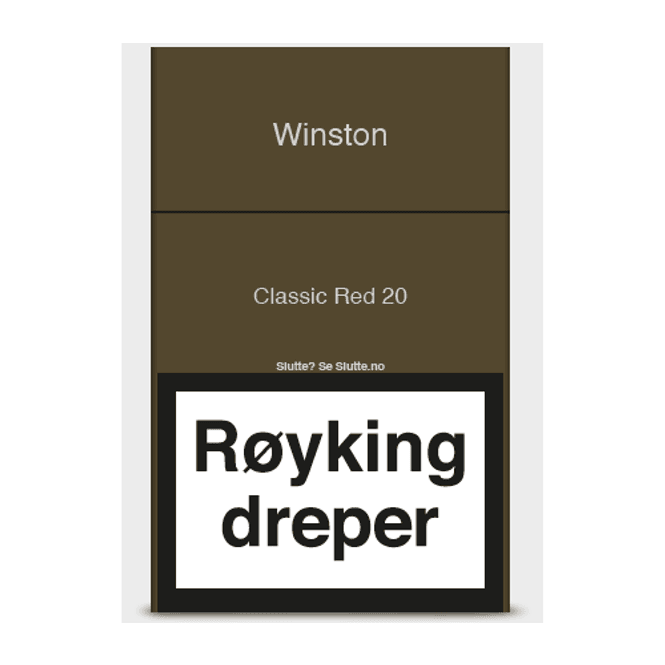 Hovedbilde Winston Classic Red, Sigaretter 20p