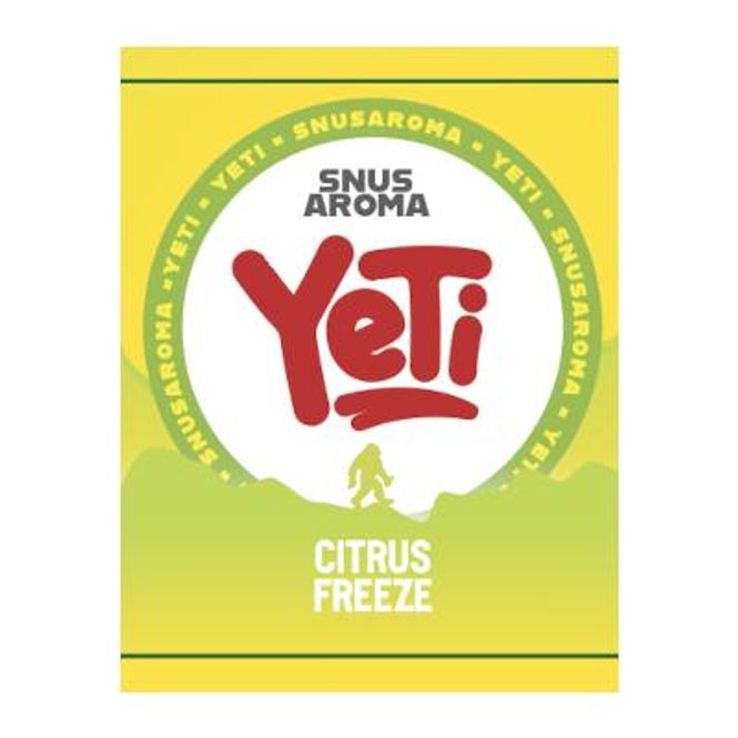 Hovedbilde Yeti - Citrus Freeze, Snusaroma