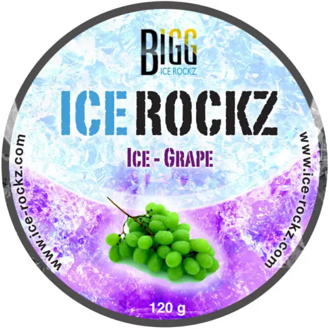 Hovedbilde BIGG Ice Rockz - Grape, Vannpipe krystaller